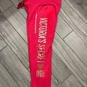 Victoria’s Secret small bootcut sweatpants, bedazzled heart